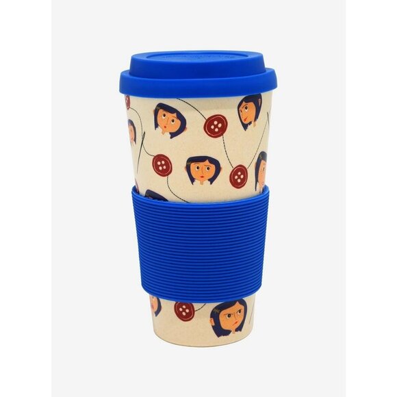 Coraline Bamboo Travel Mug - Picture 2 of 7